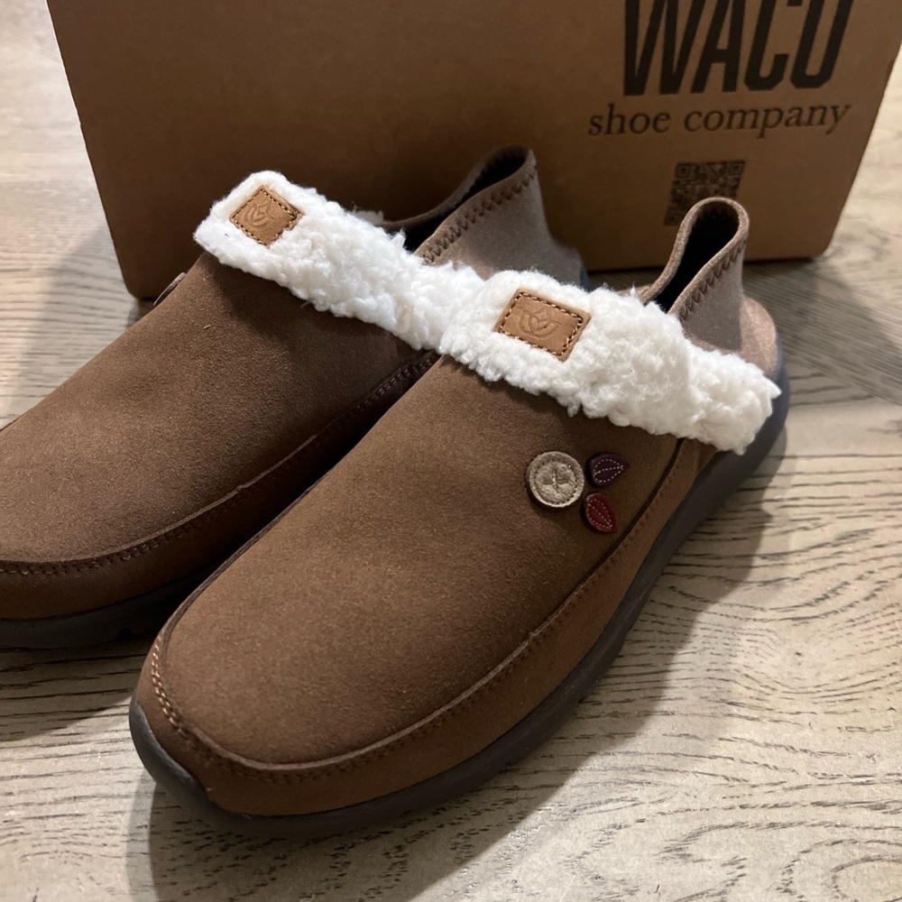 Spenco Waco Women's Size 8.5 Marley Slipper  Olor Bison